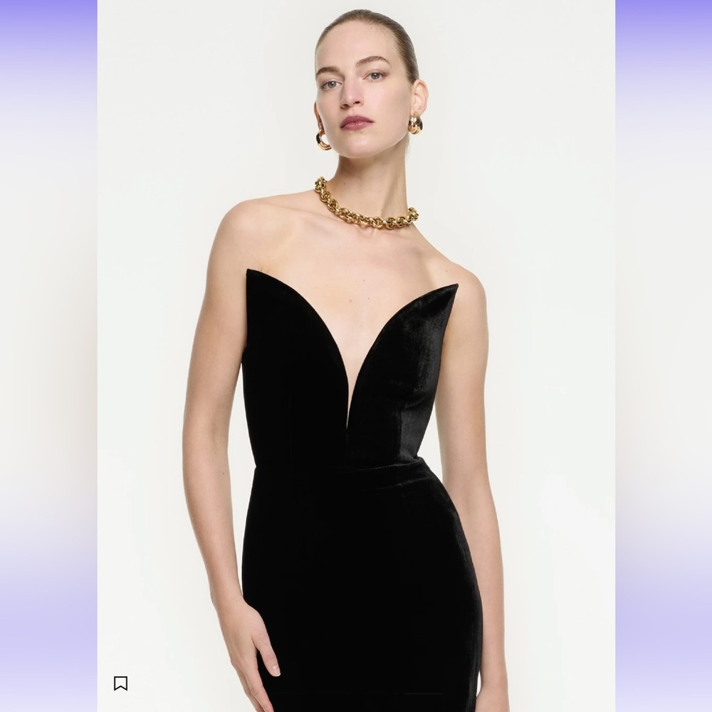 Roland Mouret Velvet Gown